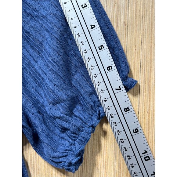 Lauren Conrad - Women's Blue Shirt Round Neckline - Small - Picture 5 of 15